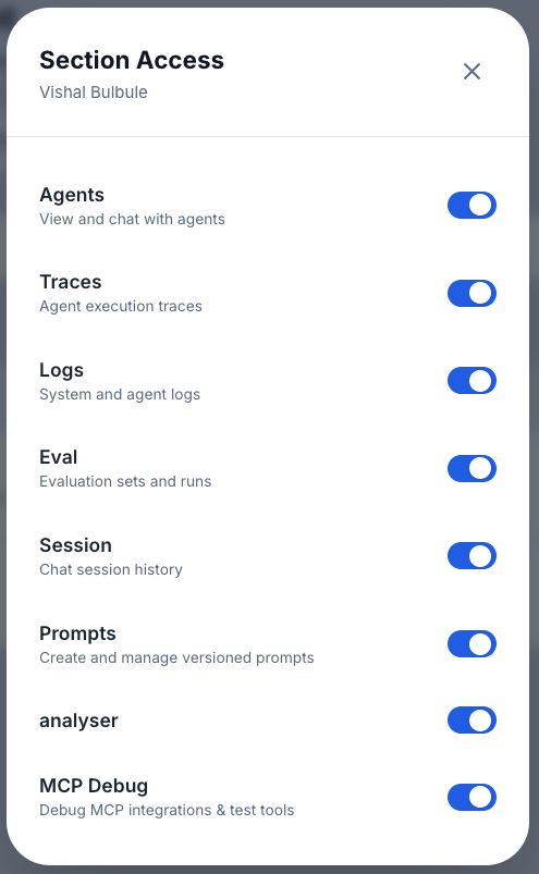 User Management Tabs — Replace with actual screenshot